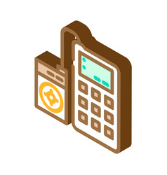 Sensor Calibration Electronics Isometric Icon