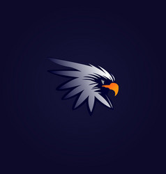 Gaming Eagle Logo Design Template