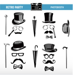 Party Glasses Hats Masks For Photobooth Props