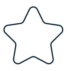 Five Points Star Icon