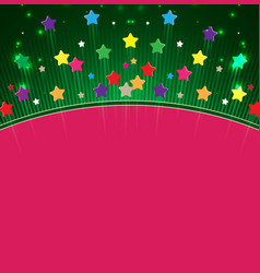 Star Happy Birthday Space Abstract Background