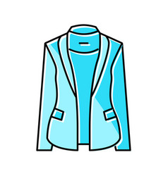 Blazer Outerwear Female Color Icon