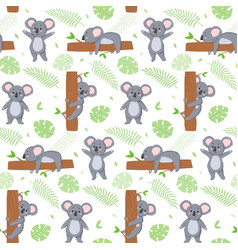 Koala Pattern Cute Girl Or Boy Animal Print