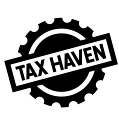 Tax Haven Black Stamp