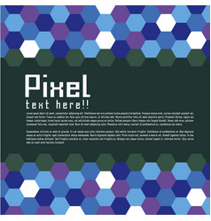 Abstract Modern Pixel Background