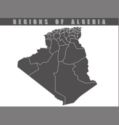 Algeria Country Map