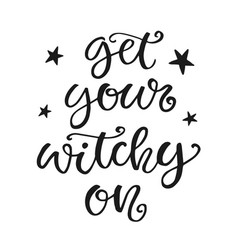 Get Your Witchy On Halloween Party Poster