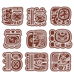 Mayan Glyphs Writing System And Languge Design