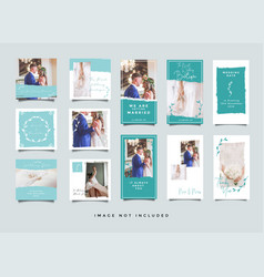 Wedding Instagram Stories Collection Template