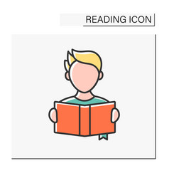 Reading Color Icon