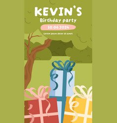 Birthday Party Story Template