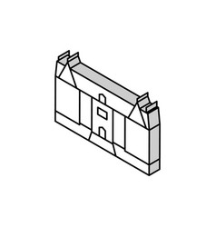 Mansion House Isometric Icon