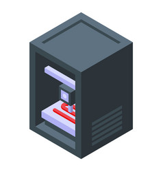 3d Printer Icon Isometric Machine Product