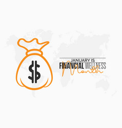 Banner Template Design Concept Of Financial