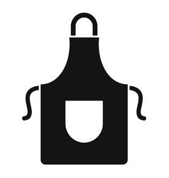 Kitchen Apron Icon Simple Style