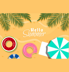 Hello Summer Background Design