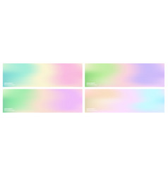 Backgrounds With Colorful Pastel Gradations