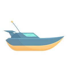 Remote Control Boat Icon Cartoon Radio Toy