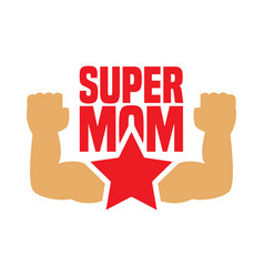 Super Mom Print For T-shirt