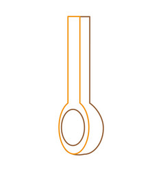 Isolated spoon design Royalty Free Vector Image