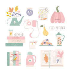 Cute Cozy Pinky Autumn Set