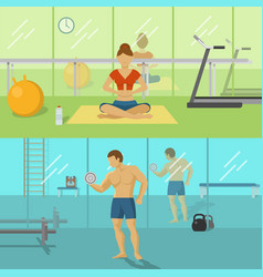 Fitness For Men And Women Compositions