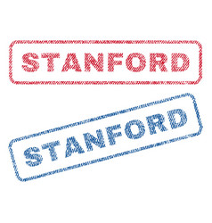 Stanford Textile Stamps