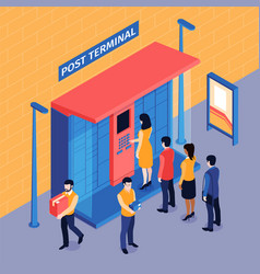 Post Terminal Queue Composition