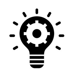 Innovation Glyph Icon For Personal And Commercial