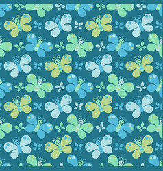 Seamless Funny Pattern With Cartoon Smile