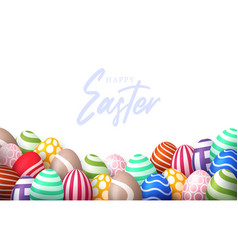 Easter 2021 Poster With Empty Space Banner