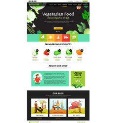 Web Page Eco Food