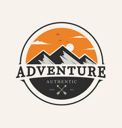 Adventure Outdoor Sport Authentic Logo Design