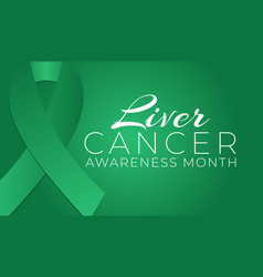 Emerald Green Liver Cancer Awareness Month