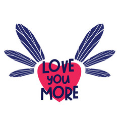 Love You More Greeting Card