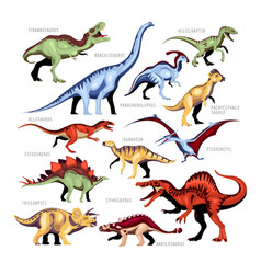 Dinosaur Color Cartoon Set