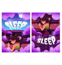 How To Create A Better Sleep Cartoon Ad Poster