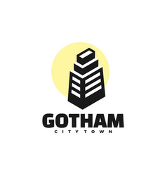 Logo Gotham Simple Mascot Style