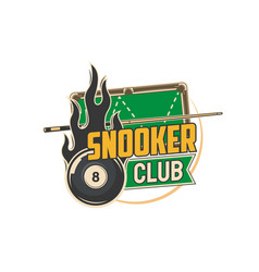 Snooker Or Pool Billiard Sport Club Icon