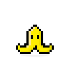 Pixel Banana Image For Game Assets