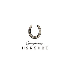 Shoe Horse Stable Country Western Cowboy Logo