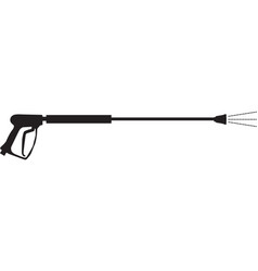 Pressure Washing Gun Icon On White Background