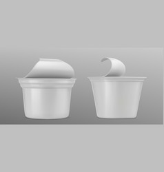 Plastic Yogurt Cup Mockup