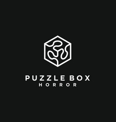 Hexagon Puzzle Logo Design