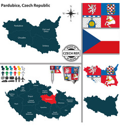 Map Of Pardubice Czech Republic