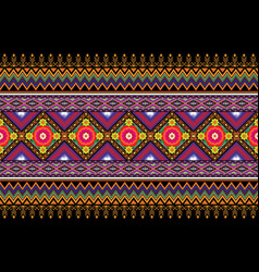 Retro Navajo Tribe Seamless Design