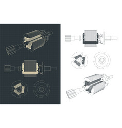 Dc Motor Rotor Drawings