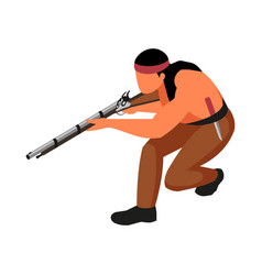 Isometric Native American