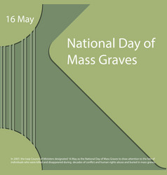 National Day Of Mass Graves