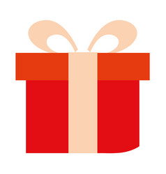 Cartoonish Style Isolated Christmas Present Icon